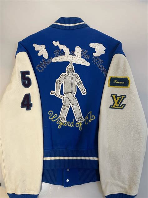 lv wizard of oz jacket|Louis Vuitton Oz Varsity Jacket (SS19) Blue/White .